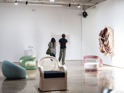 Installation View, Sintesi , Bonacina. Courtesy of Piero Atchugarry Gallery