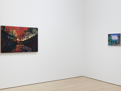 Various artists, Earthbound, exhibition view. Courtesy of DC Moore Gallery