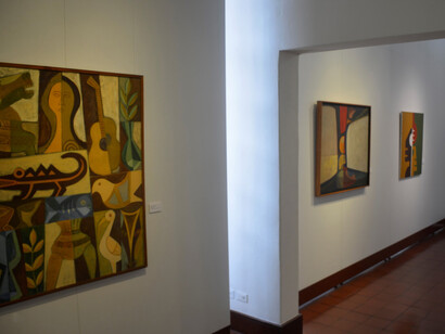Vista de la muestra de Harold Fonseca en el MAC. Foto: AKEZ
