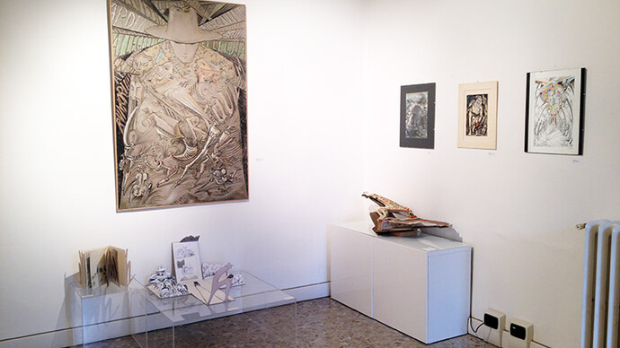 Paper reincarnations, exhibition view