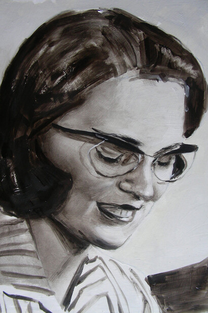 Valerio Melchiotti, The trap of the king, 2015, oil on canvas, 30 x 40 cm