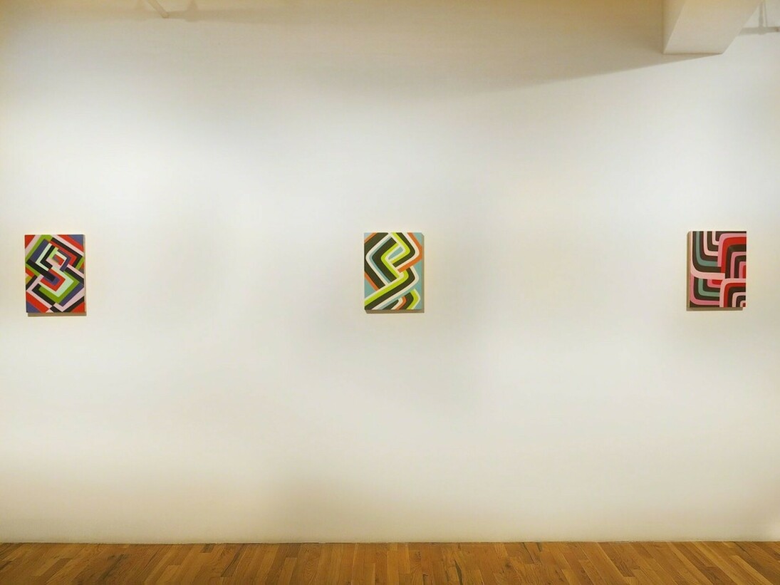Regrouping, Exhibition view. Courtesy of Edward Thorp Gallery