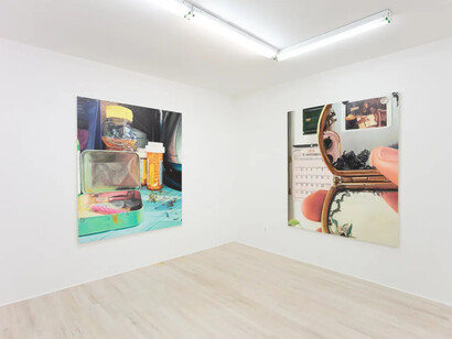 Cait Porter, What stays with me, exhibition view. Courtesy of Halsey McKay Gallery