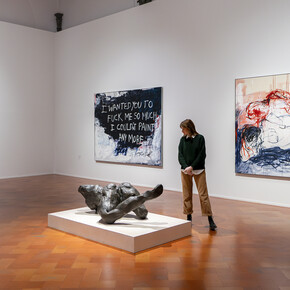 Tracey Emin, Sex and solitude, vista della mostra. Per gentile concessione di Palazzo Strozzi