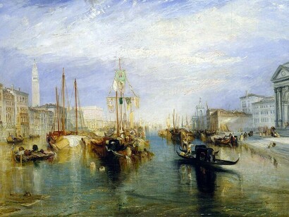 J.M.W. Turner, Venezia dal portico della Madonna della Salute
