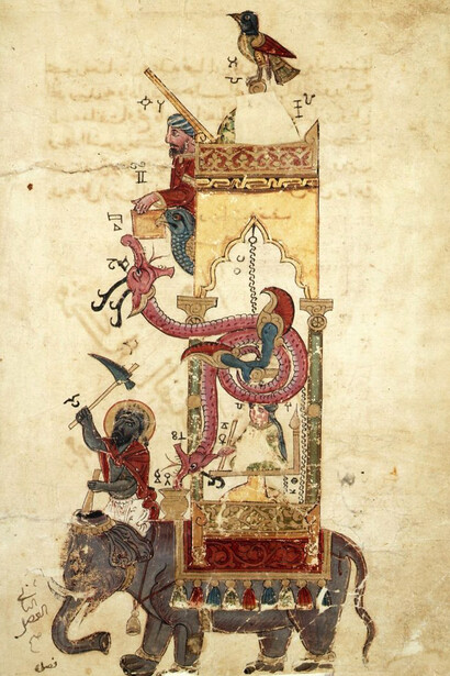 Reloj de elefante de Al Jazarí