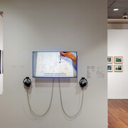 Verschiedene künstler, Thuis. Das gefühl von zuhause in der zeitgenössischen kunst, ausstellungsansicht. Mit freundlicher genehmigung des Museums Het Rembrandthuis