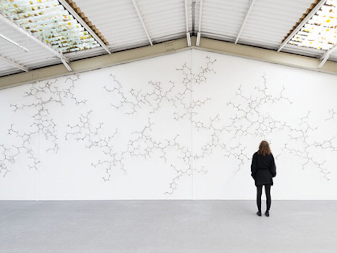 Loris Cecchini, Exhibition view. Courtesy of Galleria Continua