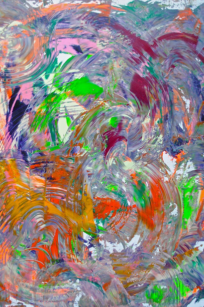 Monica Maja Richardson, Catch A Dream, 2015, Acrylic and oil on canvas, 150 x 120 cm
