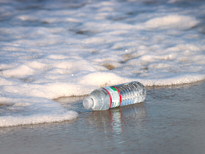 Botella de agua en la orilla. Junto a la evolución de la gastronomía surge, en el último cuarto del S-XIX, una franca eclosión de bebidas analcohólicas y variantes intermedias, como la cerveza
