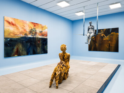 Echoes of the past, promises of the future, exhibition view. Courtesy of MacLyon