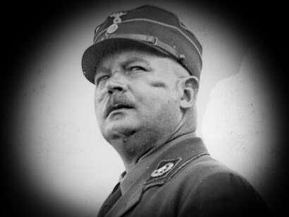 Ernst Röhm, colonnello generale (Stabschef) delle SA, nel 1933