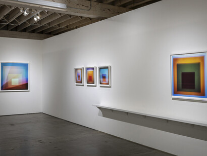 Aaron Leitz, Homage, exhibition view. Courtesy of Winston Wächter Fine Art