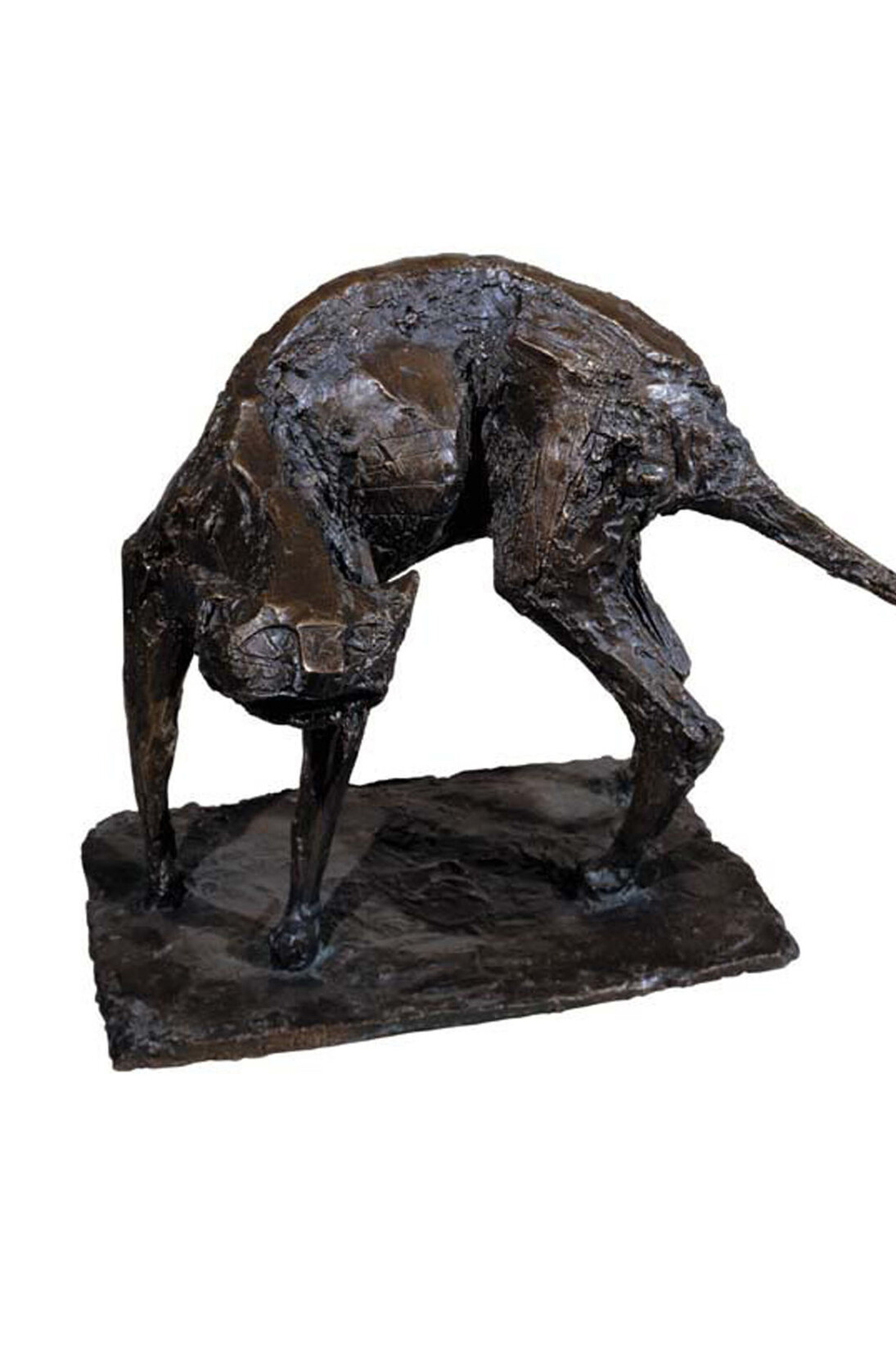 Elisabeth Frink, Cat, 1953, Bronze, H:36.9 cm x W: 55 cm x D: 32 cm, Edition of 8