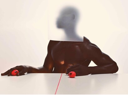 Nuits Balnéaires, Adama et Awa 3 (détail), Eboro, 2025. Avec l'aimable autorisation de la Fondation Henri Cartier-Bresson