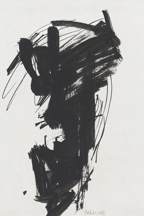 FRANZ KLINE
Untitled, c. 1950 - 1959
Ink on paper
14 x 11 inches
35.6 x 27.9 cm
© 2019 The Franz Kline Estate / Artists Rights Society (ARS), New York
Copyright The Artist
Courtesy Gagosian