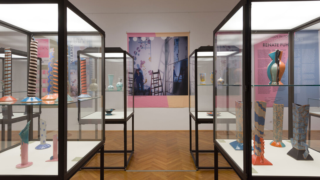 Sammeln im fokus 12. Renate Fuhry, ausstellungsansicht. Mit freundlicher genehmigung des Museum für angewandte Kunst