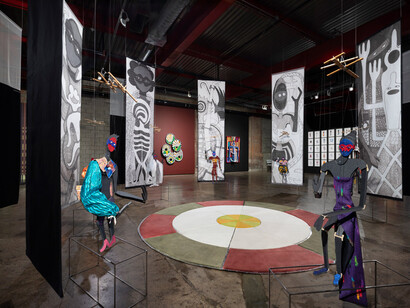 Gerhardt Knodel, Imagined futures, exhibition view. Courtesy of Wasserman Projects