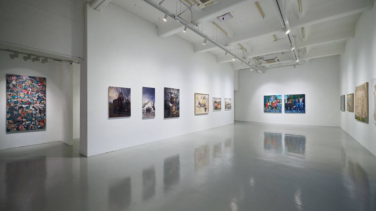 Various artists, Faces and figures, exhibition view. Courtesy of Mizuma Gallery