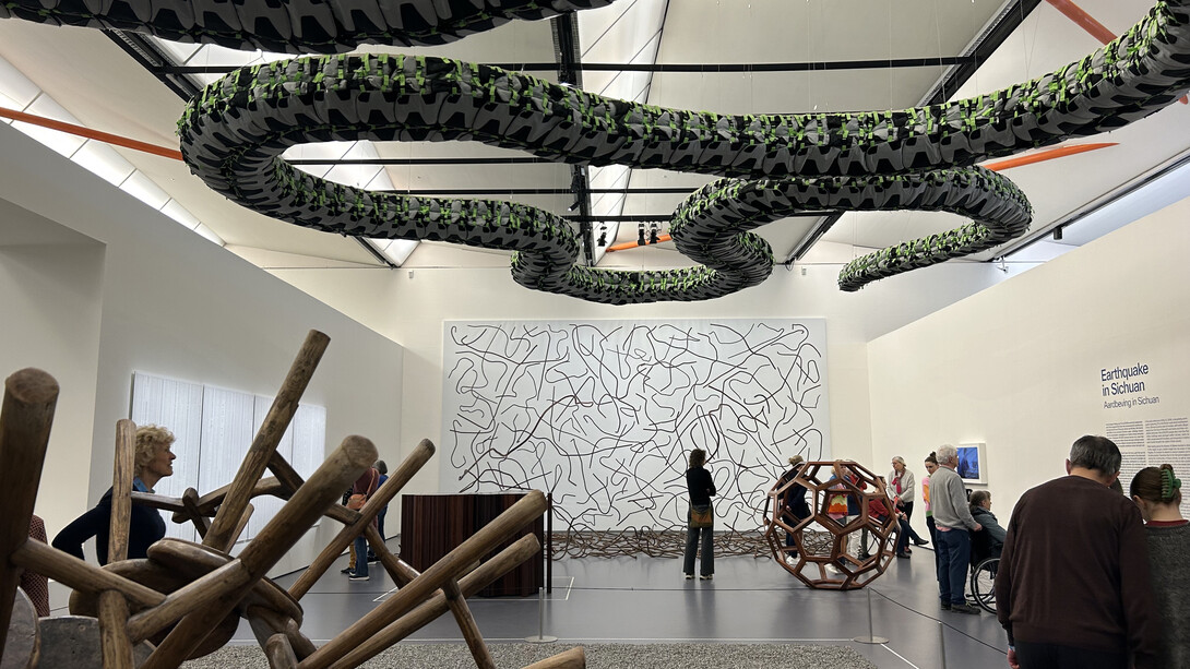 Ai Weiwei, In search of humanity, exhibition view (detail). Courtesy of Kunsthal Rotterdam