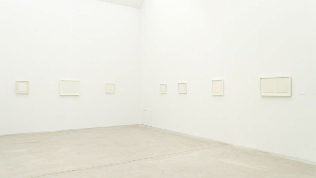 Antonio Calderara, Exhibition view. Courtesy of Kunstmuseum Winterthur