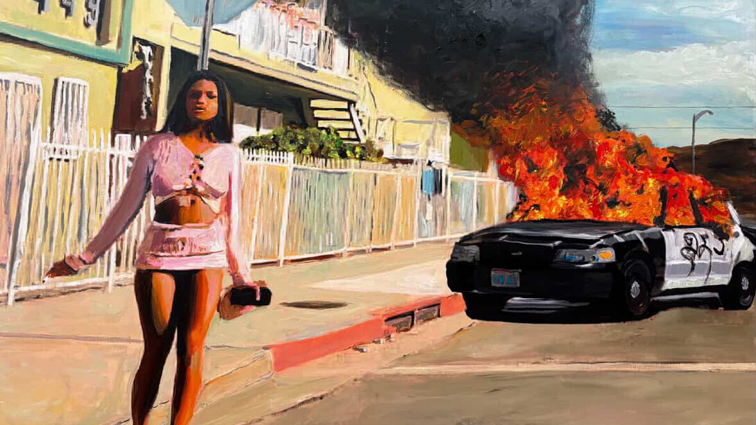 Jordan Sullivan, The blade (detail). Courtesy of GR Gallery 
