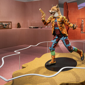 Microcosm – The world in a Wunderkammer, exhibition view. Courtesy of Drents Museum