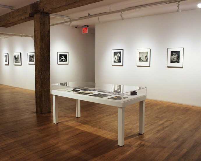 Herman Leonard, Exhibition view. Courtesy of Robert Mann Gallery
