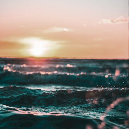 Mar. Às águas, como desejava, foi afectuosamente confiada, com o pedido de que a levassem até às que a tinham visto nasce