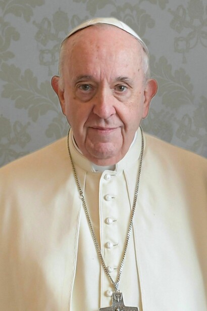 Francisco: pontífice jesuita y argentino que recibe atención primordial por su coincidencia temporal, el simbolismo de la gaviota y sus doce años