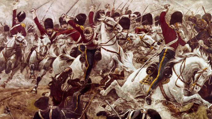 Call in the Cavalry. Courtesy of National Army Museum