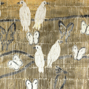 Hunt Slonem, Whydahs (detail), 2022. Courtesy the artist and TEW Galleries