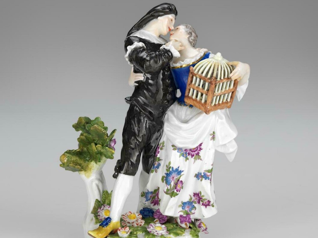 Eighteenth-Century Porcelain Sculpture. Courtesy of NGV