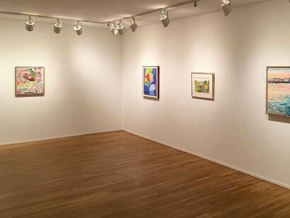 Nell Blaine, Exhbition view. Courtesy of Tibor de Nagy