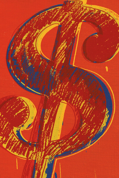 Andy Warhol; Dollar sign, c. 1981