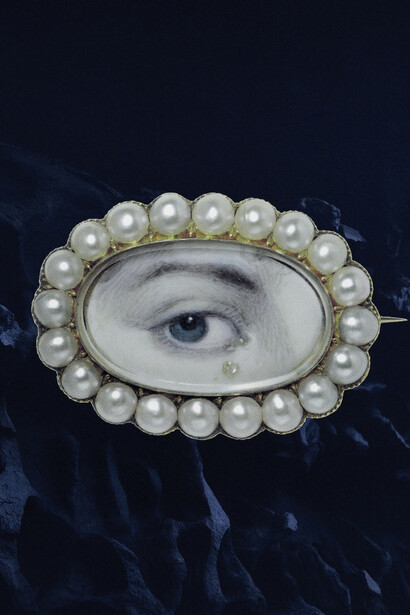 Surrender to the dreamers, gemälde in der ausstellung. Mit freundlicher genehmigung der Staatlichen Museen