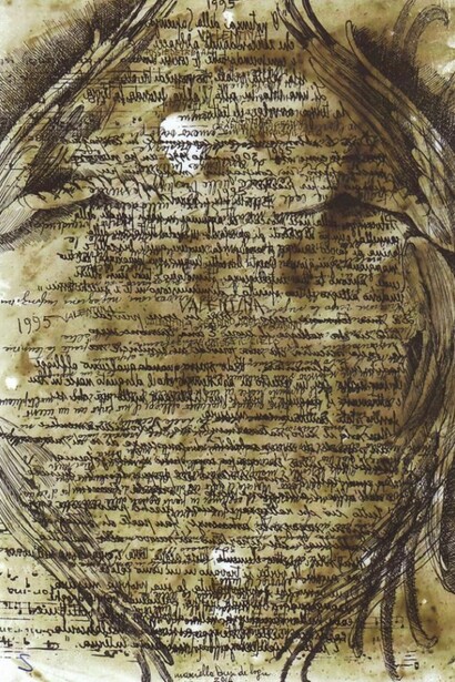 Pagine manoscritte di La canzone di Valentina