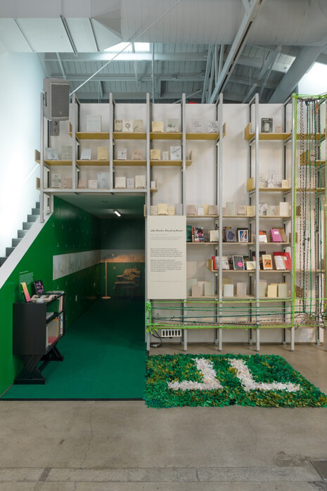 J&L books. Reading room, exhibition view. Courtesy of ICA LA