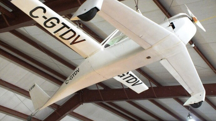 Rutan “Quickie”. Courtesy of British Columbia Aviation Museum