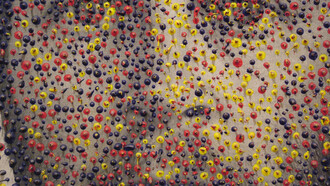 Lorenzo Pezzatini, Autoritratto in quadricromia, 1983, Acrylics on emulsified canvas, cm.70X50. Courtesy the artist