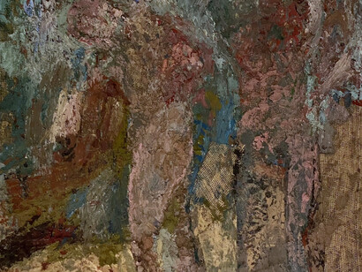 Thaddeus Radell, The Departure from the Garden, 67x48 