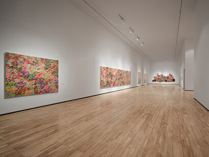 Ayako Rokkaku, Close to your treasure, exhibition view. Courtesy of Long Museum