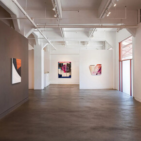 Various artists, The shape of looking, exhibition view. Courtesy of Haines Gallery 
