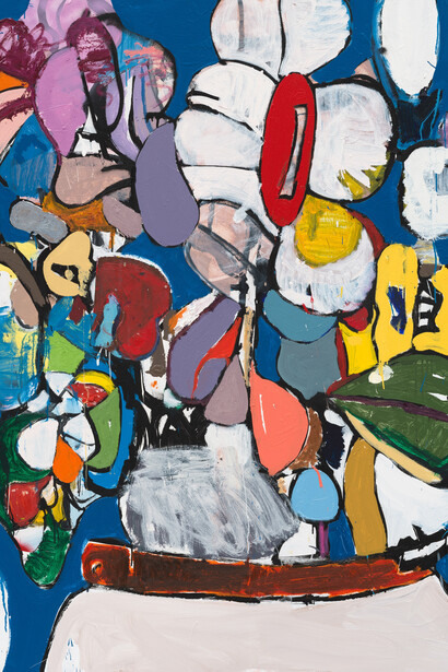 Eddie Martinez, Untitled (detail), 2025. Courtesy of Galerie Max Hetzler