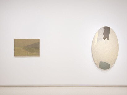 Fernando Mignoni, Obras de 1969 - 1991, vista de exhibición. Cortesía de la Galería Elvira González