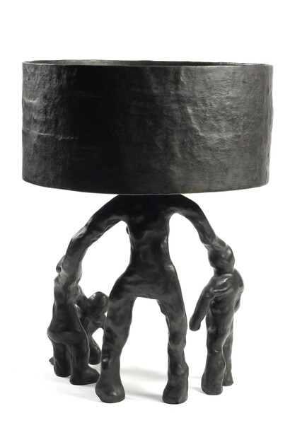 Atelier Van Lieshout, Bronze Family Lamp, 2009, bronze, h80 l55 w40 cm / h31.5 l21.6 w15.8 in, Limited Edition of 10 + 3 ap, Courtesy Carpenters Workshop Gallery
