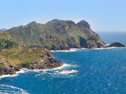 Cabecera de las isla Cies, Galicia