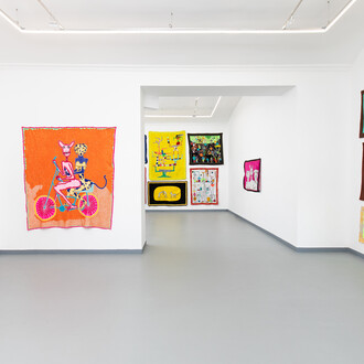 Jakup Ferri, Rub-a-dub-dub, exhibition view. Courtesy of Ani Molnár Gallery