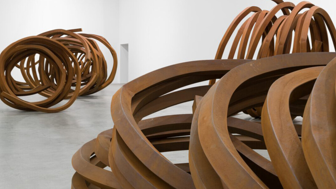 Bernar Venet. Courtesy of Blain Southern Gallery