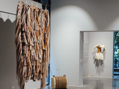 Rosana Escobar and Vanessa Gómez, Feraz encuentros con lo natural, exhibition view. Courtesy of La Cometa Gallery